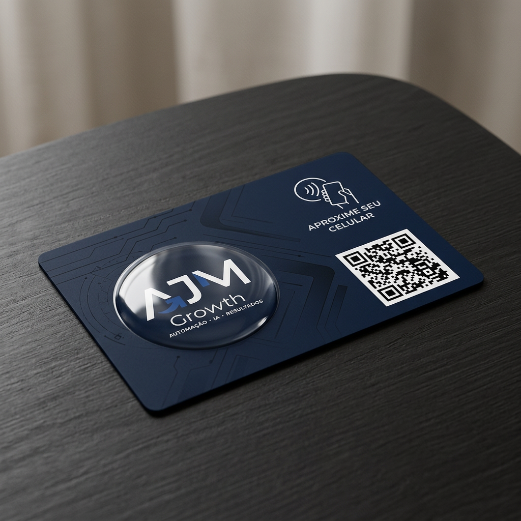 Cartão NFC com tecnologia NFC